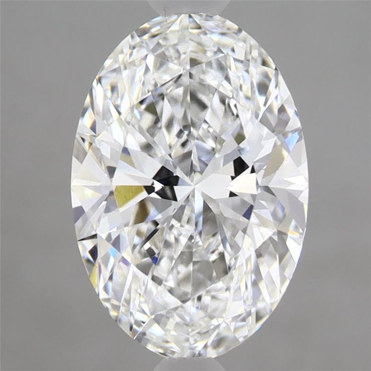 2.07 Carat Oval Shaped, Ideal Cut, D Color, VVS2 Clarity, IGI Certified Lab Grown Diamond