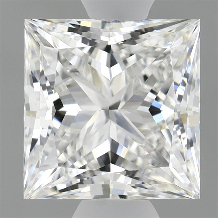 1.78 Carat Princess Shaped, Ideal Cut, E Color, VVS2 Clarity, IGI Certified Lab Grown Diamond