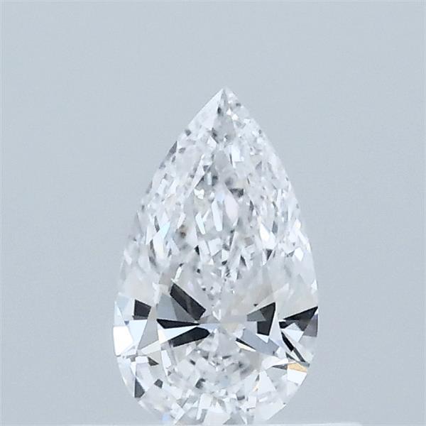 0.39 Carat Pear Shaped, Ideal Cut, D Color, VVS2 Clarity, IGI Certified Lab Grown Diamond