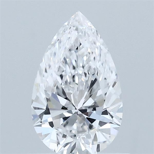 0.71 Carat Pear Shaped, Ideal Cut, D Color, VS1 Clarity, IGI Certified Lab Grown Diamond