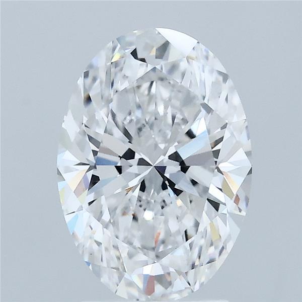 2.01 Carat Oval Shaped, Ideal Cut, D Color, VS1 Clarity, IGI Certified Lab Grown Diamond