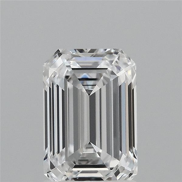 1.41 Carat Emerald Shaped, Ideal Cut, D Color, VVS1 Clarity, IGI Certified Lab Grown Diamond