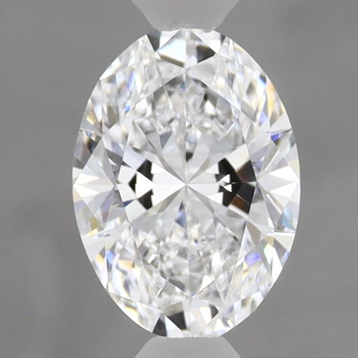 0.90 Carat Oval Shaped, Ideal Cut, D Color, VVS2 Clarity, IGI Certified Lab Grown Diamond