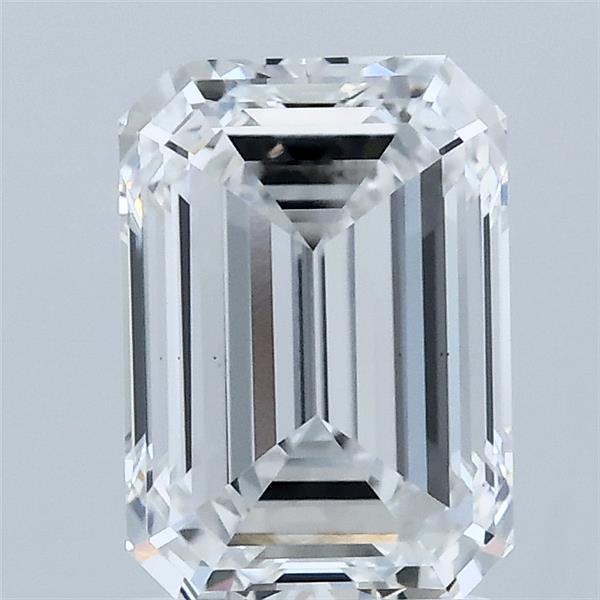 2.08 Carat Emerald Shaped, Ideal Cut, D Color, VS1 Clarity, IGI Certified Lab Grown Diamond
