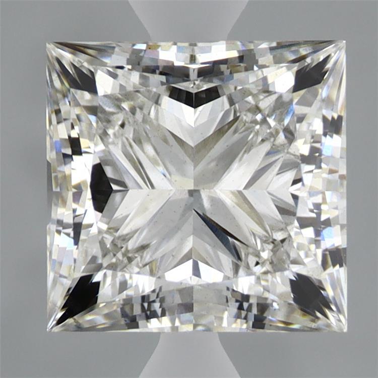 2.89 Carat Princess Shaped, Ideal Cut, G Color, VS1 Clarity, IGI Certified Lab Grown Diamond