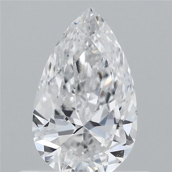 0.61 Carat Pear Shaped, Ideal Cut, D Color, VS1 Clarity, IGI Certified Lab Grown Diamond