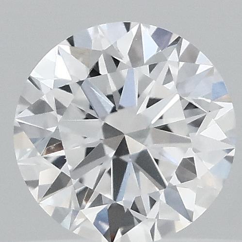 0.49 Carat Round Shaped, Very Good Cut, D Color, VVS2 Clarity, IGI Certified Lab Grown Diamond