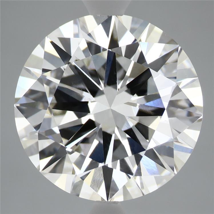 5.81 Carat Round Shaped, Excellent Cut, H Color, VS1 Clarity, IGI Certified Lab Grown Diamond