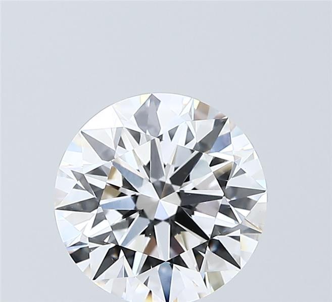 2.01 Carat Round Shaped, Ideal Cut, D Color, VVS2 Clarity, IGI Certified Lab Grown Diamond