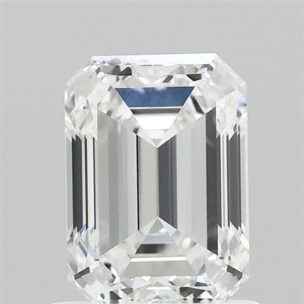 1.27 Carat Emerald Shaped, Ideal Cut, E Color, IF Clarity, IGI Certified Lab Grown Diamond