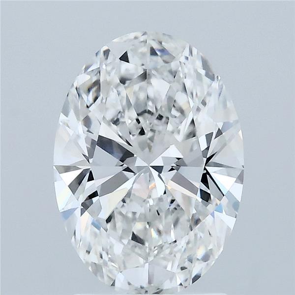2.05 Carat Oval Shaped, Ideal Cut, E Color, VVS2 Clarity, IGI Certified Lab Grown Diamond