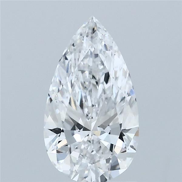 1.06 Carat Pear Shaped, Ideal Cut, D Color, VS1 Clarity, IGI Certified Lab Grown Diamond