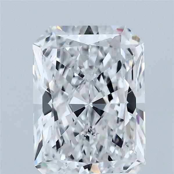 1.83 Carat Radiant Shaped, Ideal Cut, E Color, VVS2 Clarity, IGI Certified Lab Grown Diamond