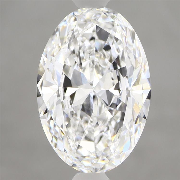2.47 Carat Oval Shaped, Excellent Cut, D Color, VVS2 Clarity, IGI Certified Lab Grown Diamond