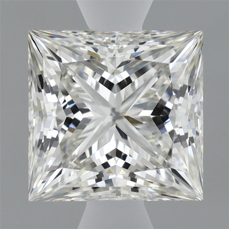 1.41 Carat Princess Shaped, Ideal Cut, G Color, VVS2 Clarity, IGI Certified Lab Grown Diamond