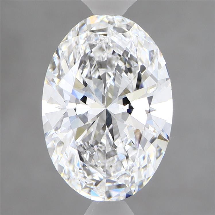 1.98 Carat Oval Shaped, Ideal Cut, D Color, VS1 Clarity, IGI Certified Lab Grown Diamond