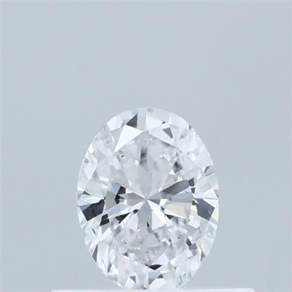 0.36 Carat Oval Shaped, Ideal Cut, D Color, VVS2 Clarity, IGI Certified Lab Grown Diamond