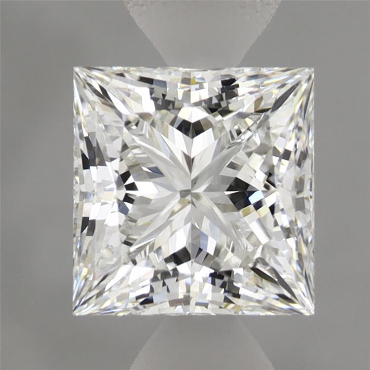 1.78 Carat Princess Shaped, Ideal Cut, E Color, VS1 Clarity, IGI Certified Lab Grown Diamond