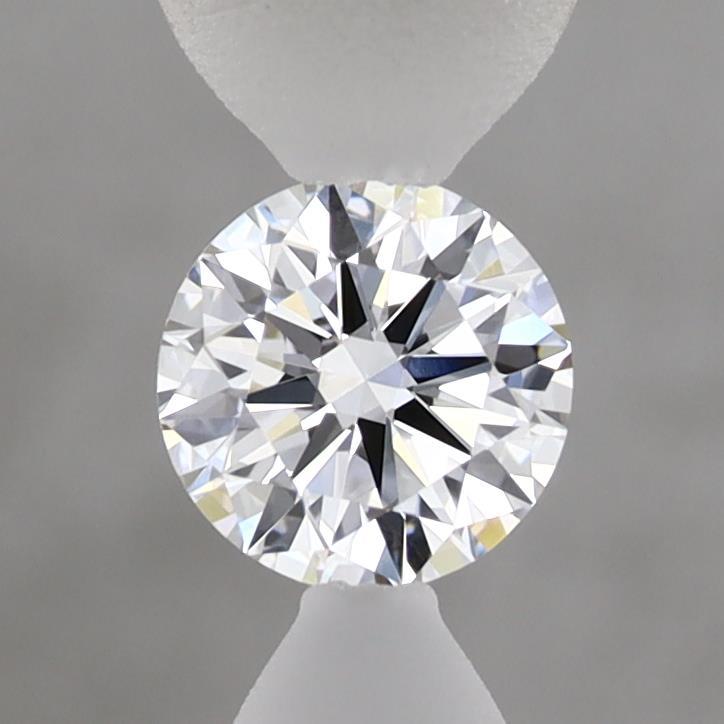 0.54 Carat Round Shaped, Excellent Cut, D Color, VVS2 Clarity, IGI Certified Lab Grown Diamond