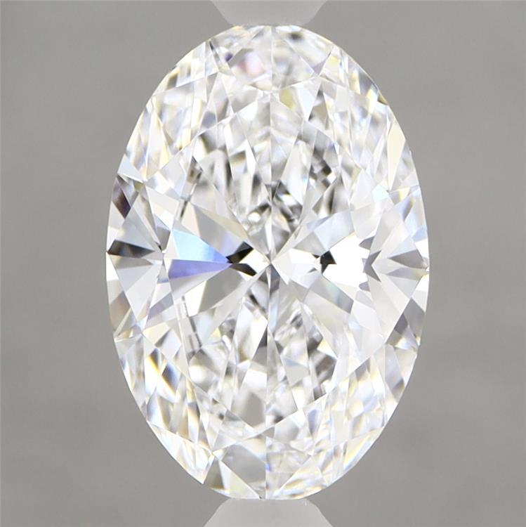 2.02 Carat Oval Shaped, Ideal Cut, D Color, VVS2 Clarity, IGI Certified Lab Grown Diamond
