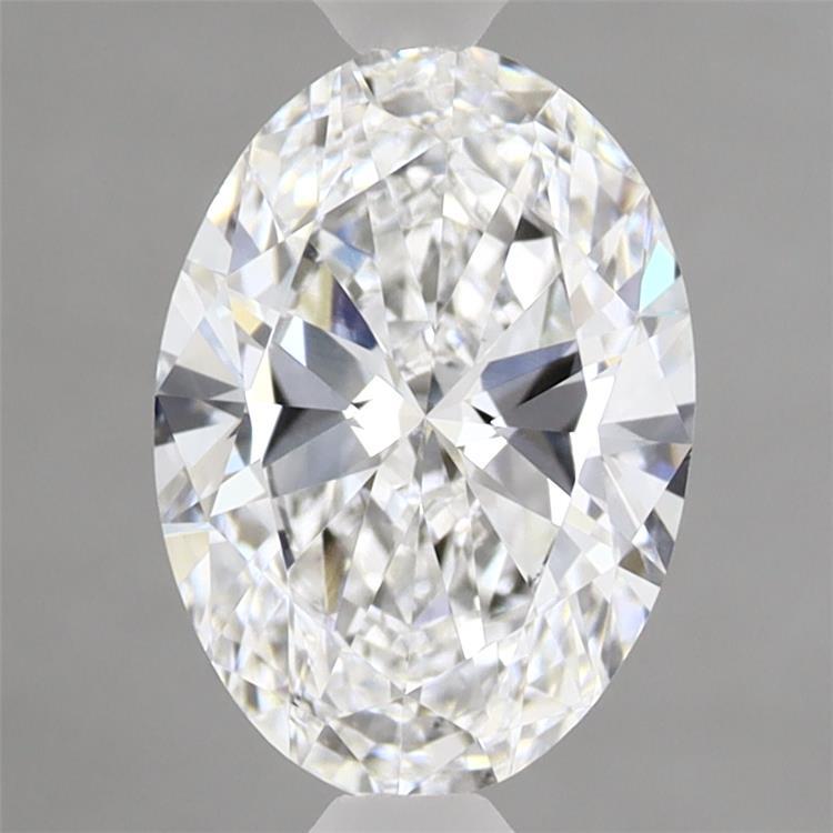 1.57 Carat Oval Shaped, Excellent Cut, D Color, VVS2 Clarity, IGI Certified Lab Grown Diamond