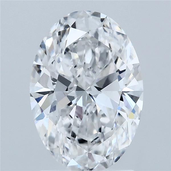 1.90 Carat Oval Shaped, Ideal Cut, D Color, VS1 Clarity, IGI Certified Lab Grown Diamond