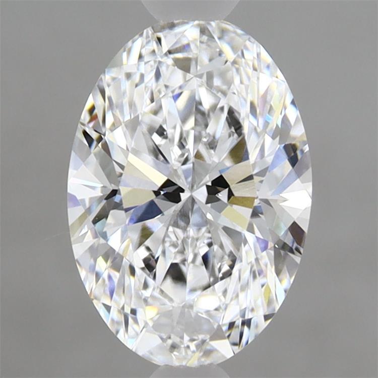 1.50 Carat Oval Shaped, Ideal Cut, D Color, VVS2 Clarity, IGI Certified Lab Grown Diamond