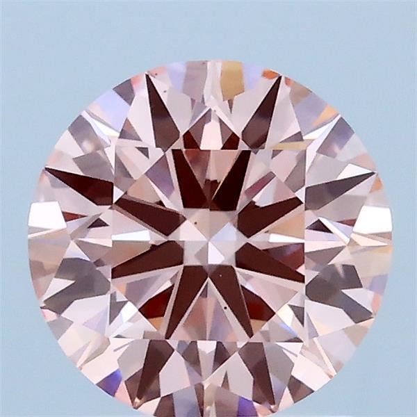 1.50 Carat Round Shaped, Ideal Cut, FANCY INTENSE PINK Color, VS1 Clarity, IGI Certified Lab Grown Diamond
