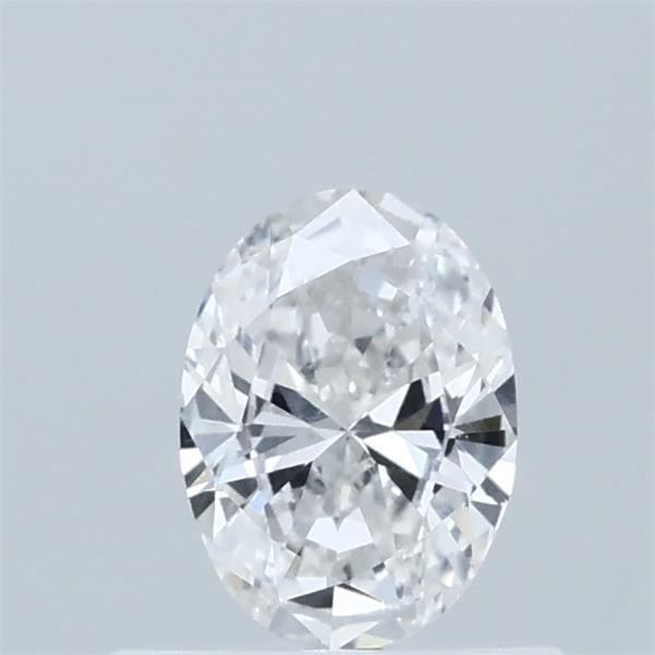 0.42 Carat Oval Shaped, Ideal Cut, D Color, VVS2 Clarity, IGI Certified Lab Grown Diamond