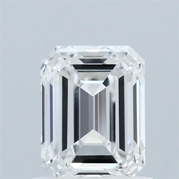 1.06 Carat Emerald Shaped, Ideal Cut, D Color, VVS1 Clarity, IGI Certified Lab Grown Diamond