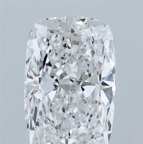 2.01 Carat Cushion Shaped, Ideal Cut, D Color, VVS2 Clarity, IGI Certified Lab Grown Diamond