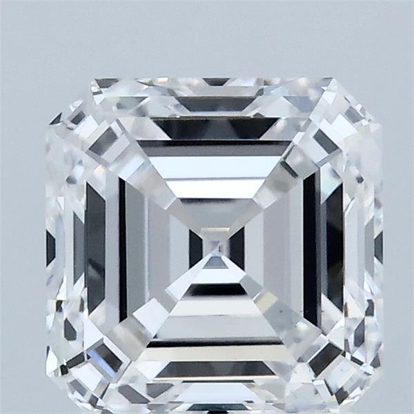 2.01 Carat Asscher Shaped, Ideal Cut, D Color, VS2 Clarity, IGI Certified Lab Grown Diamond