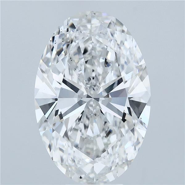 7.05 Carat Oval Shaped, Ideal Cut, E Color, VS2 Clarity, IGI Certified Lab Grown Diamond