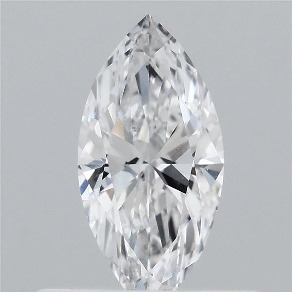 0.42 Carat Marquise Shaped, Ideal Cut, D Color, VS1 Clarity, IGI Certified Lab Grown Diamond