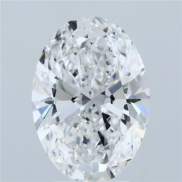 4.05 Carat Oval Shaped, Ideal Cut, E Color, VVS2 Clarity, IGI Certified Lab Grown Diamond