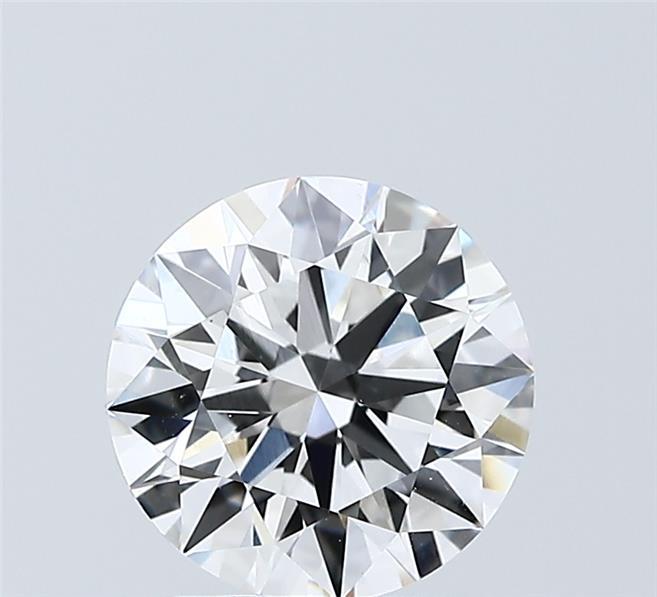 2.05 Carat Round Shaped, Ideal Cut, E Color, VVS2 Clarity, IGI Certified Lab Grown Diamond