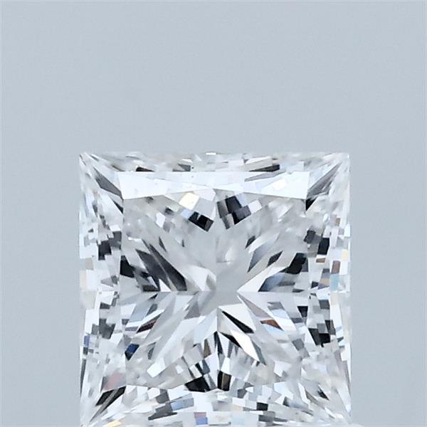 1.01 Carat Princess Shaped, Ideal Cut, D Color, VS1 Clarity, IGI Certified Lab Grown Diamond