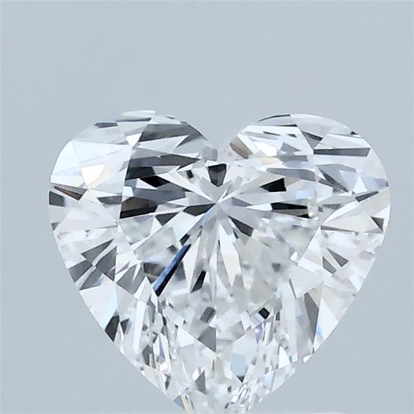 1.08 Carat Heart Shaped, Ideal Cut, D Color, VVS1 Clarity, IGI Certified Lab Grown Diamond