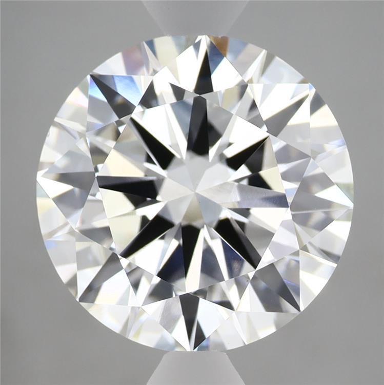 5.52 Carat Round Shaped, Excellent Cut, E Color, VVS2 Clarity, IGI Certified Lab Grown Diamond