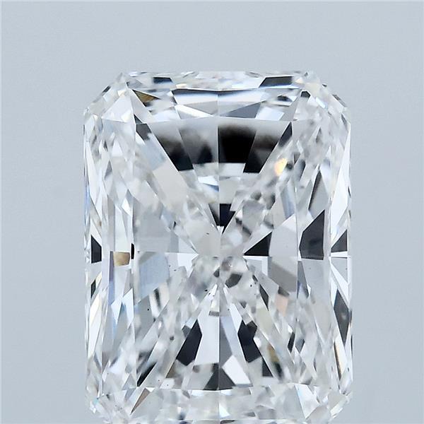 4.00 Carat Radiant Shaped, Ideal Cut, E Color, VS2 Clarity, IGI Certified Lab Grown Diamond