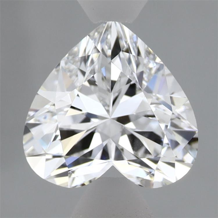 1.60 Carat Heart Shaped, Ideal Cut, D Color, VVS2 Clarity, IGI Certified Lab Grown Diamond