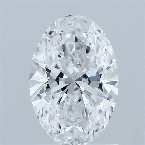1.08 Carat Oval Shaped, Ideal Cut, D Color, VS1 Clarity, IGI Certified Lab Grown Diamond