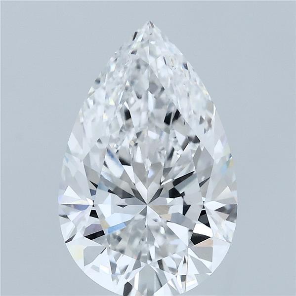 2.74 Carat Pear Shaped, Ideal Cut, E Color, VVS1 Clarity, IGI Certified Lab Grown Diamond
