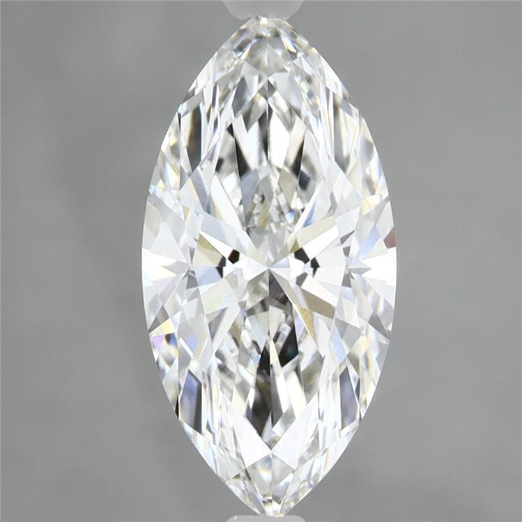 2.03 Carat Marquise Shaped, Ideal Cut, E Color, VVS1 Clarity, IGI Certified Lab Grown Diamond