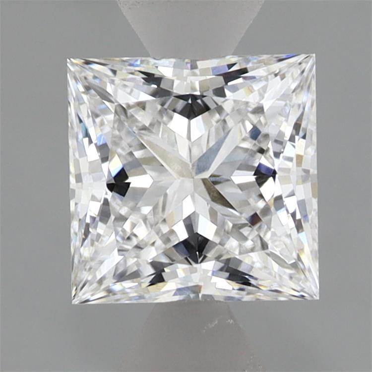 1.43 Carat Princess Shaped, Ideal Cut, D Color, VVS2 Clarity, IGI Certified Lab Grown Diamond