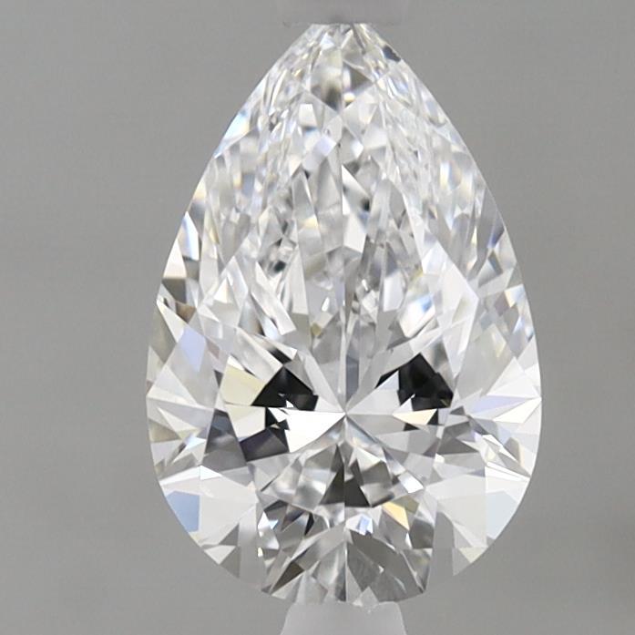 0.98 Carat Pear Shaped, Ideal Cut, D Color, VVS2 Clarity, IGI Certified Lab Grown Diamond
