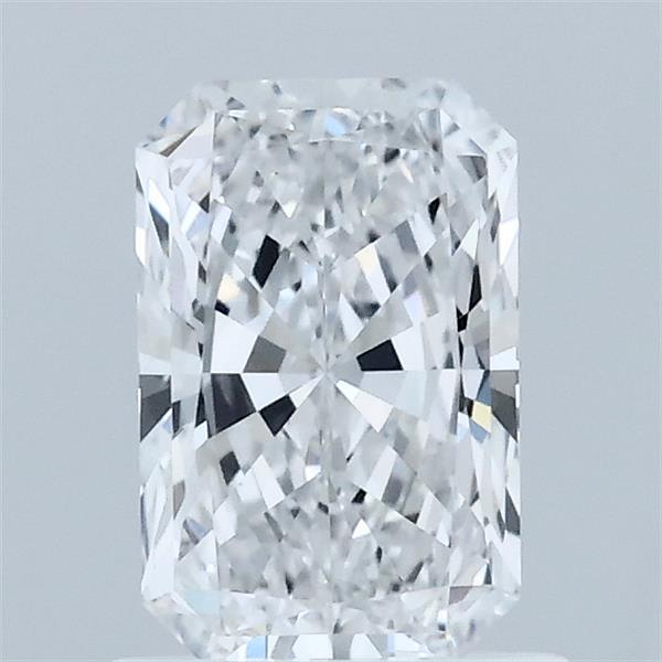 1.04 Carat Radiant Shaped, Ideal Cut, D Color, VVS2 Clarity, IGI Certified Lab Grown Diamond
