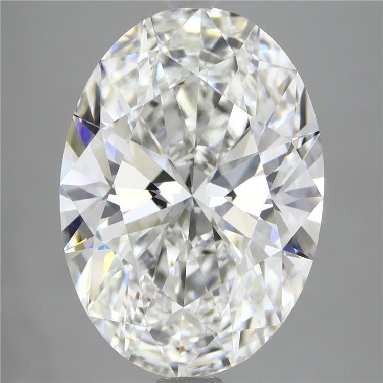 6.04 Carat Oval Shaped, Ideal Cut, F Color, VVS2 Clarity, IGI Certified Lab Grown Diamond