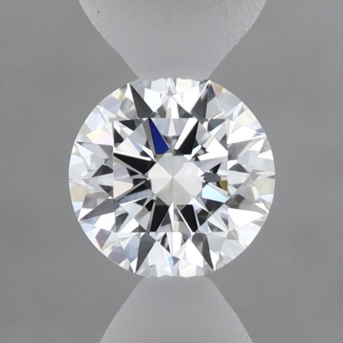 0.53 Carat Round Shaped, Ideal Cut, D Color, VVS2 Clarity, IGI Certified Lab Grown Diamond