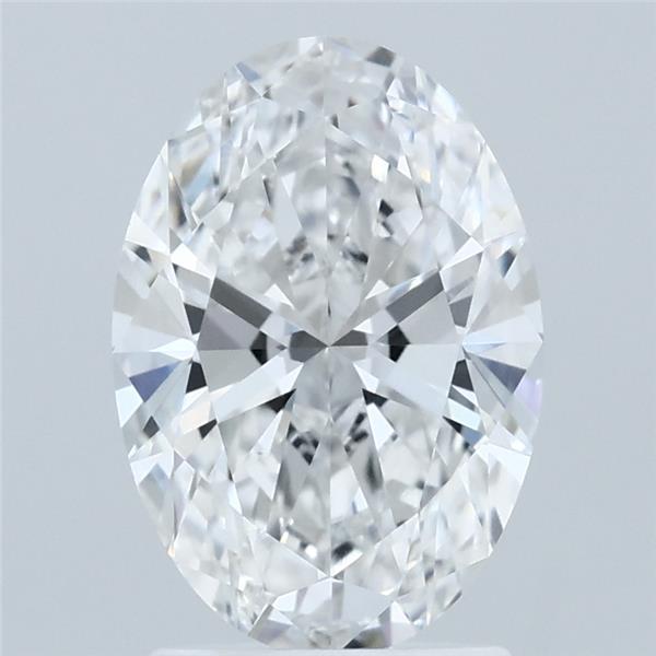 2.03 Carat Oval Shaped, Ideal Cut, E Color, IF Clarity, IGI Certified Lab Grown Diamond